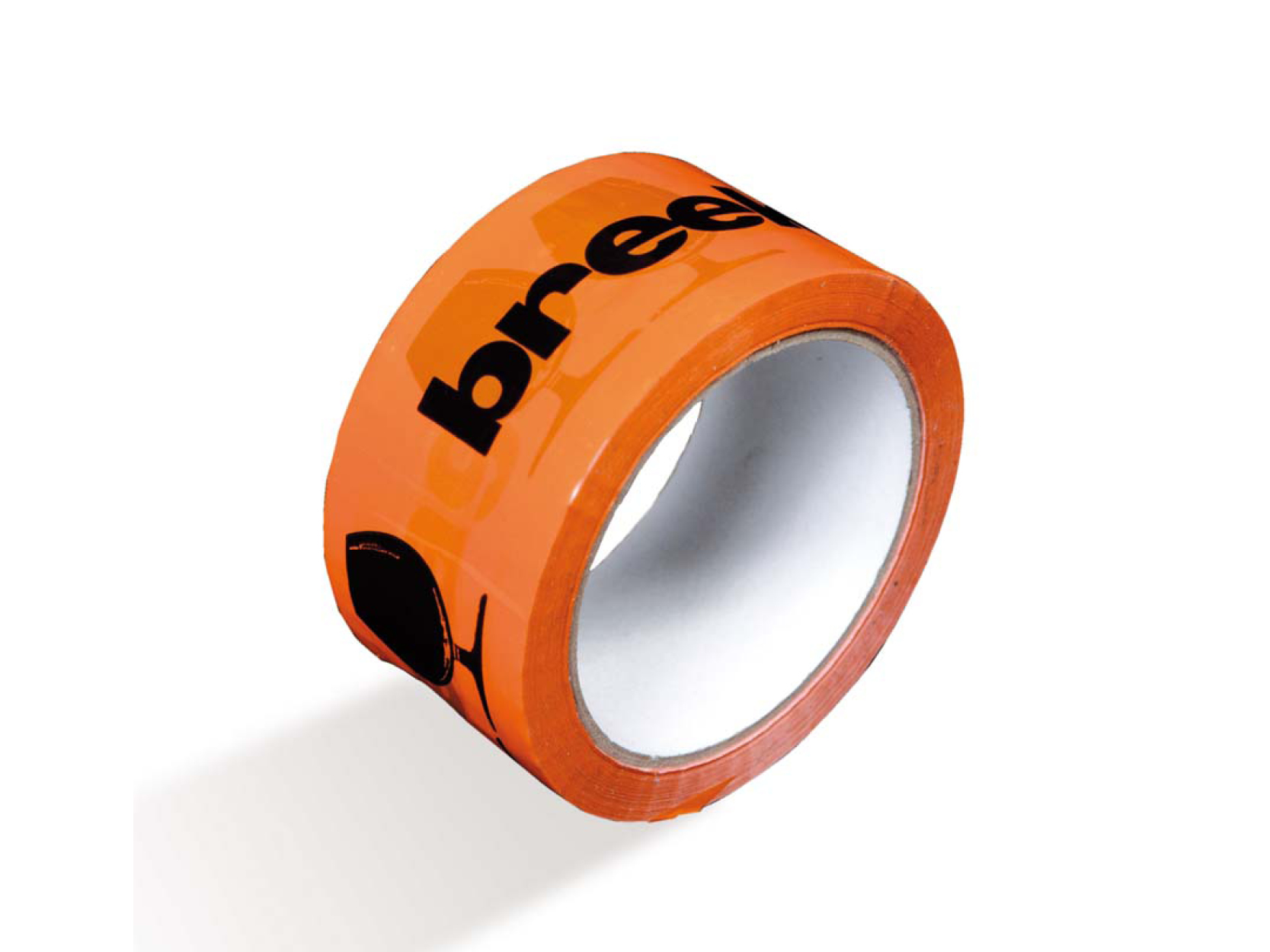 Oranje tape "Breekbaar"  50 mm x 60 m